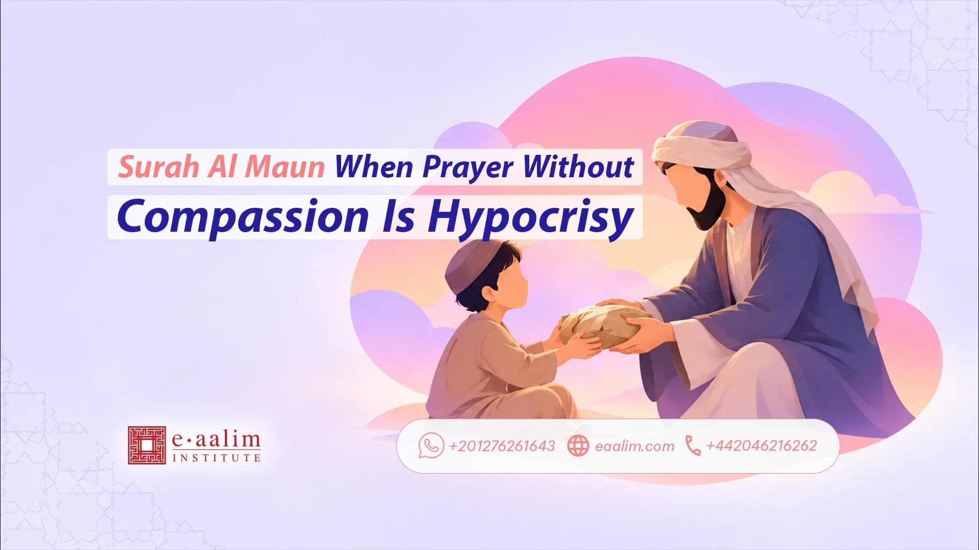 Surah Al Maun When Prayer Without Compassion Is Hypocrisy