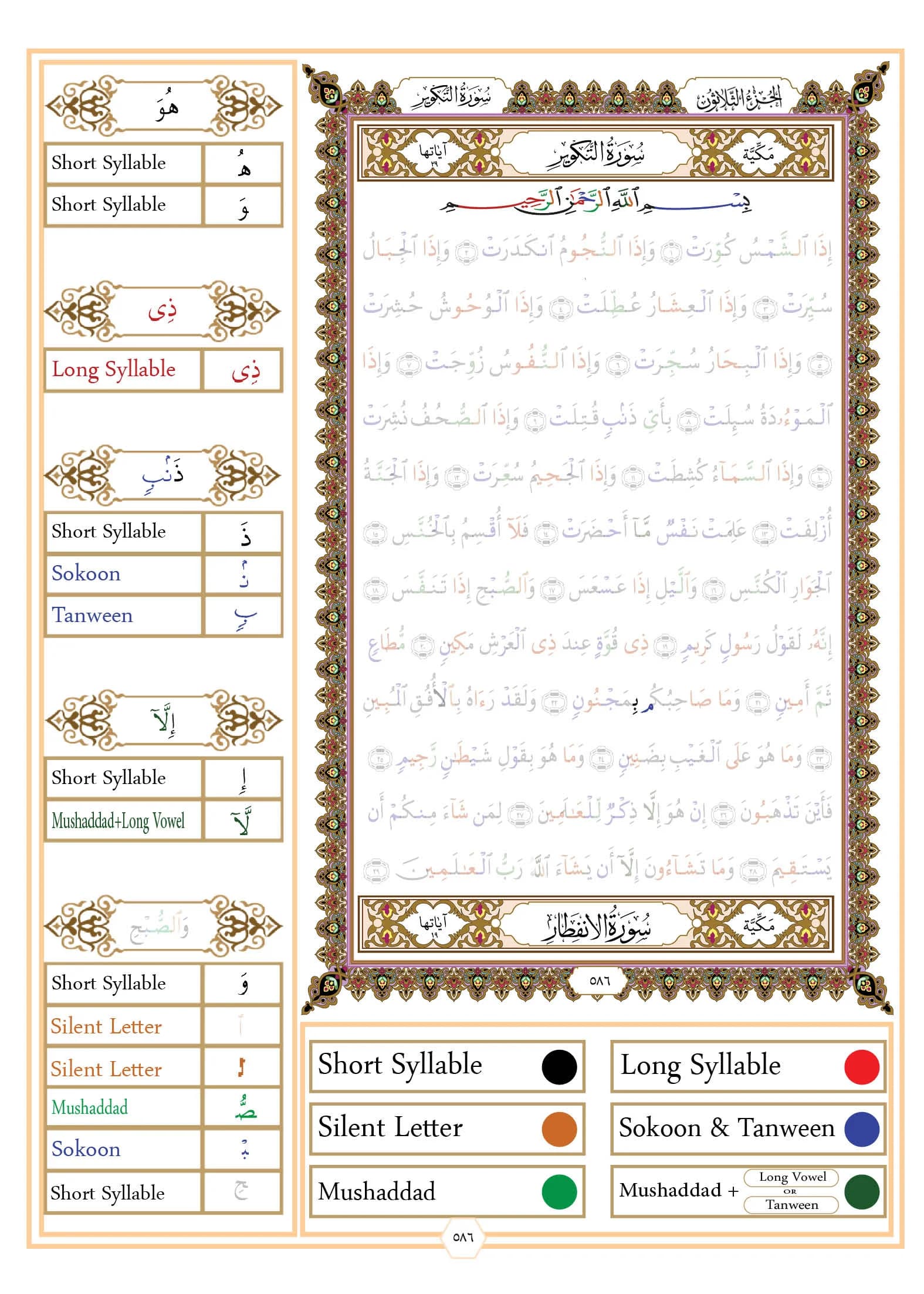 Rules of Meem Saakinah - Ikhfaa Shafawi — part 30, page 3 of 10