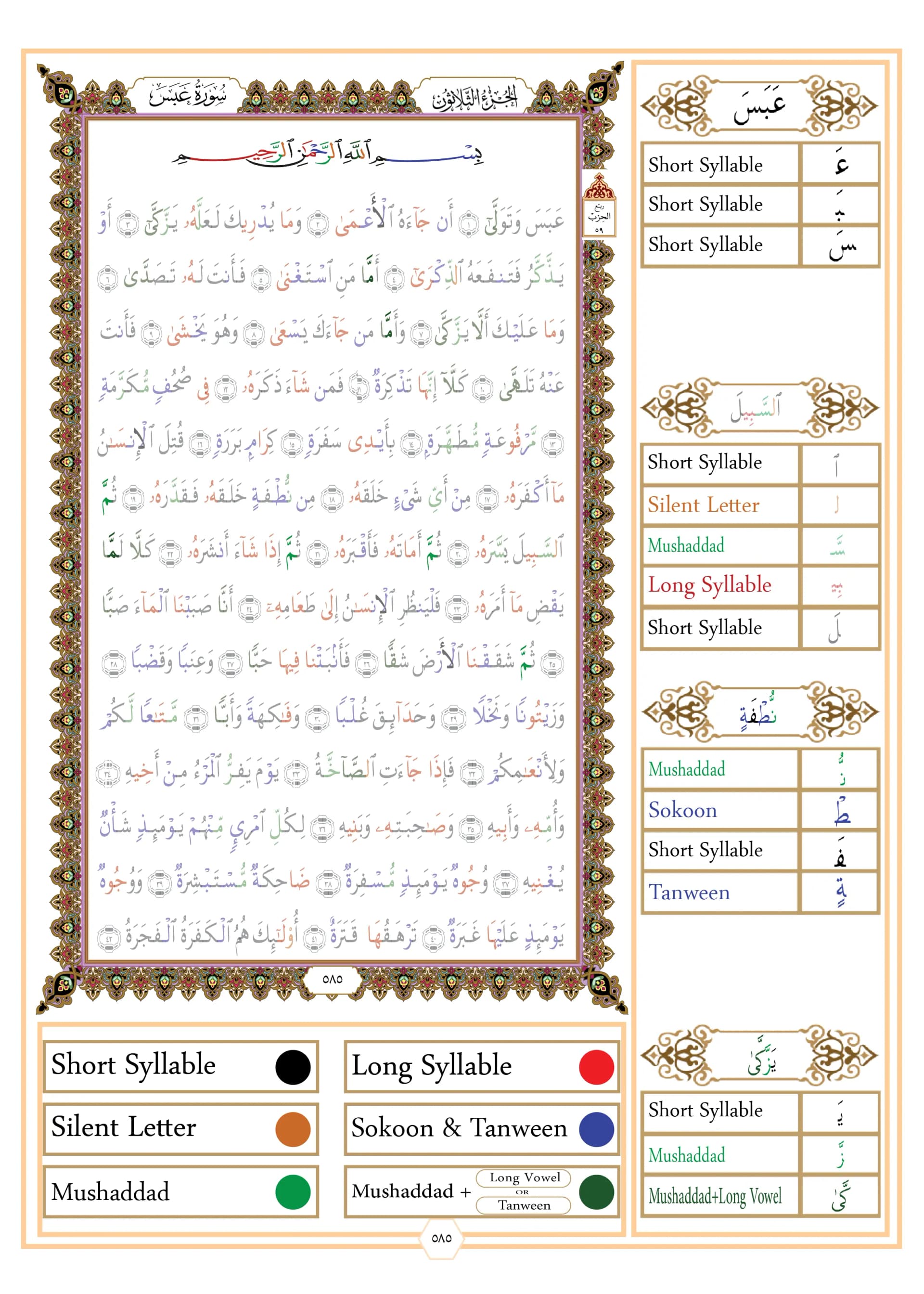 Rules of Meem Mushaddad — part 30, page 4 of 21