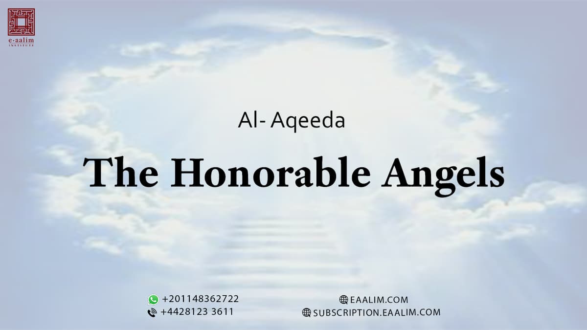 The Honorable Angels
