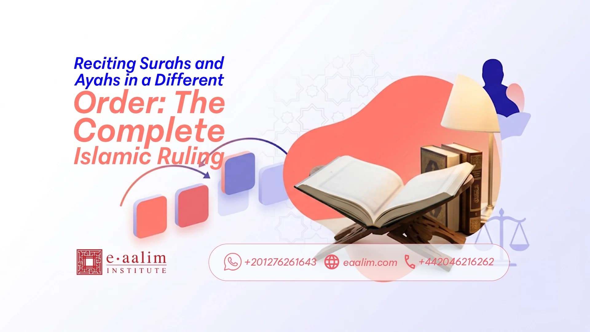Reciting Surahs and Ayahs in a Different Order: The Complete Islamic Ruling