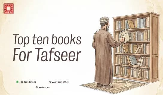 top ten books for Tafseer